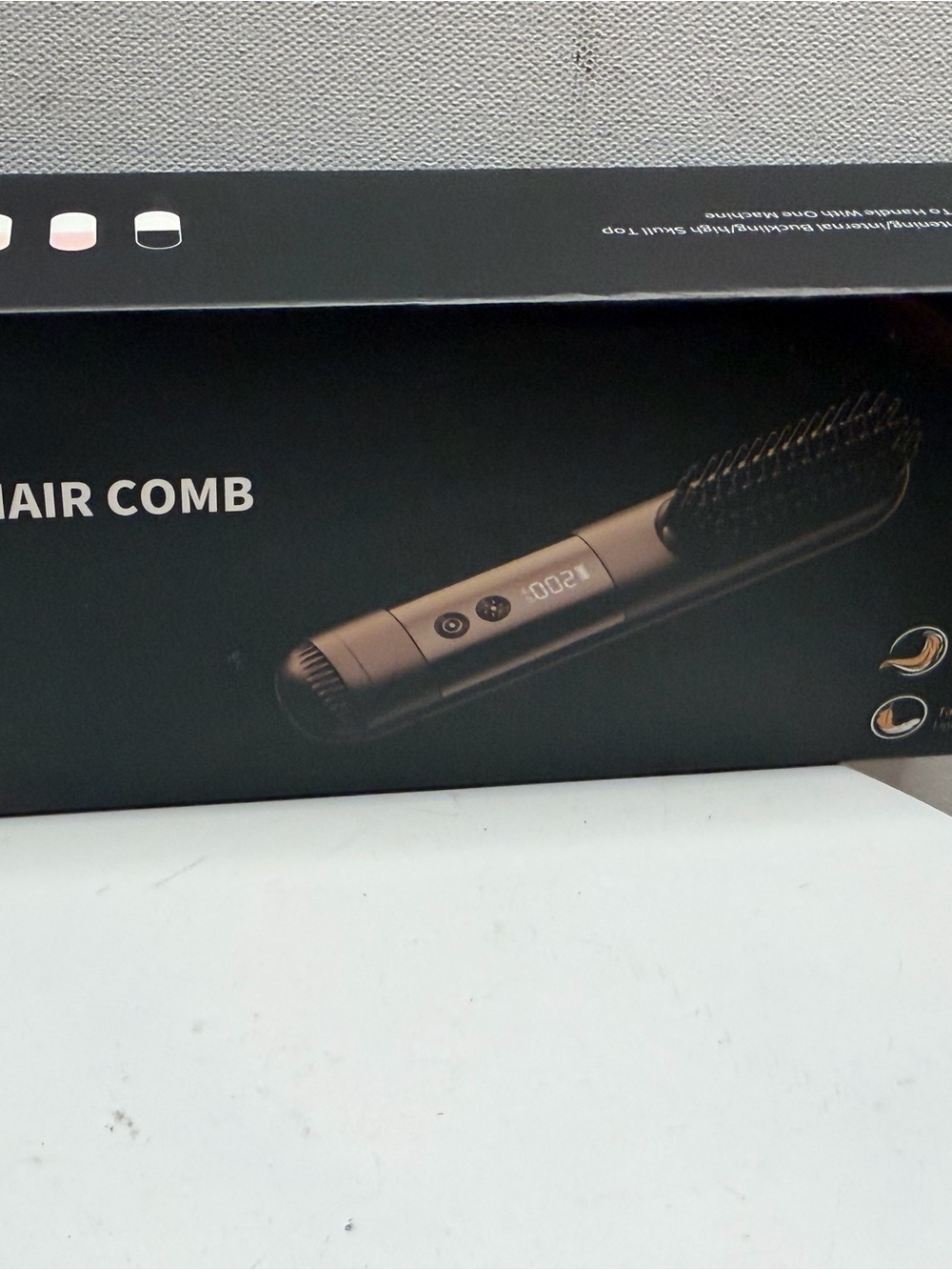 wireless hair-straightening comb (Wireless Straight Hair Comb).